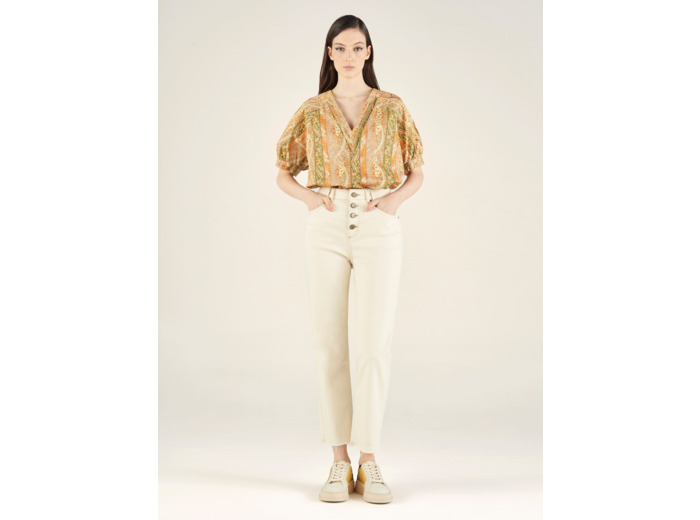 Blouse pate de coing