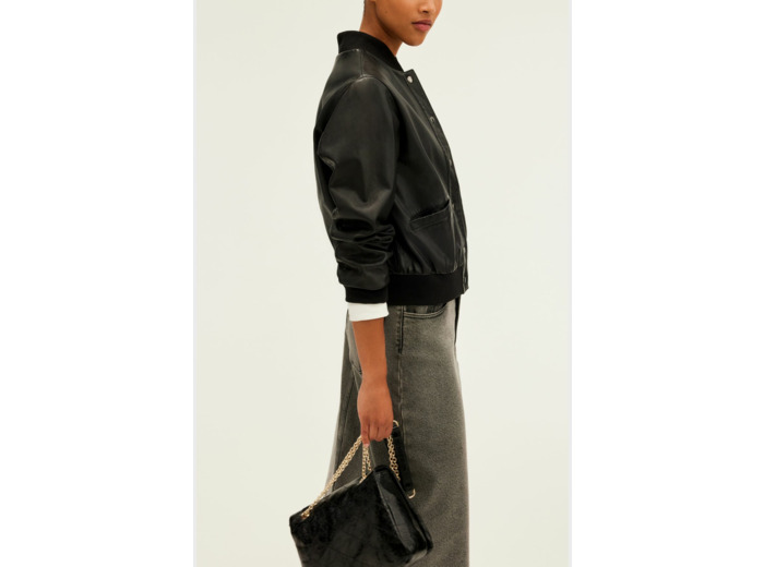 Blouson en cuir d'agneau - BESS