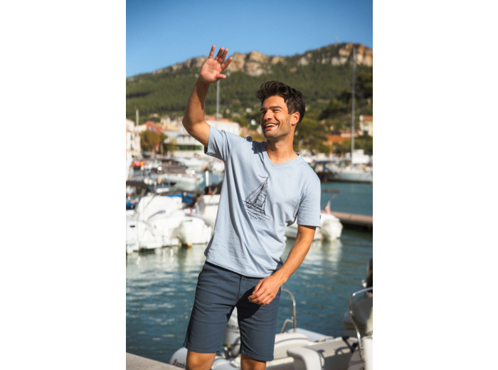 Tee-shirt homme col v Clyde