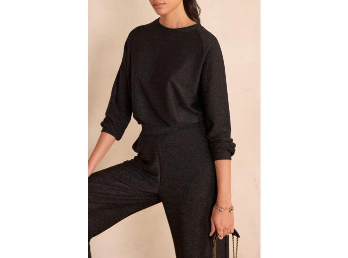 Top manches longues pailleté FLAMME