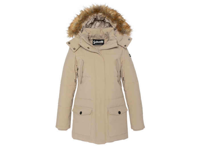 Parka à capuche