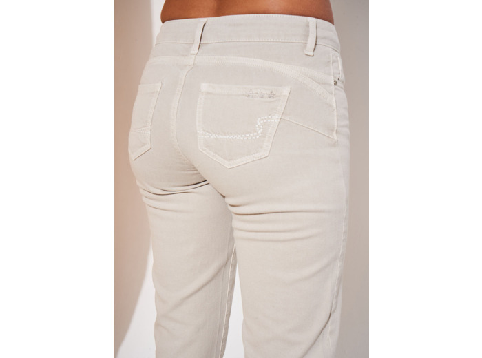 Pantalon casual slim cinq poches