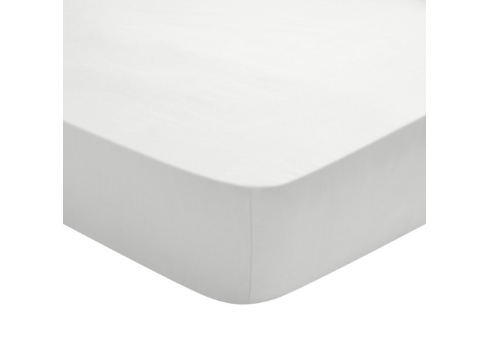Drap Housse Studio Coton Gris Perle
