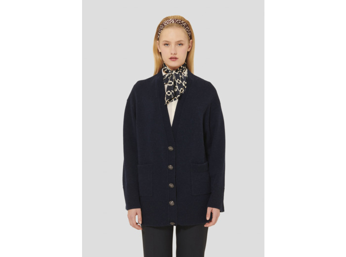 Gilet Ginger Nuit en Laine Rws