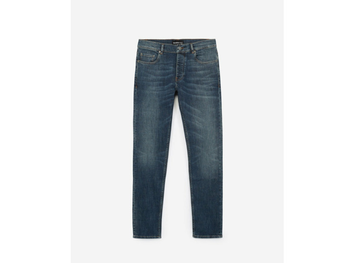 Jean Denim Bleu Avec Destroys vintage blue