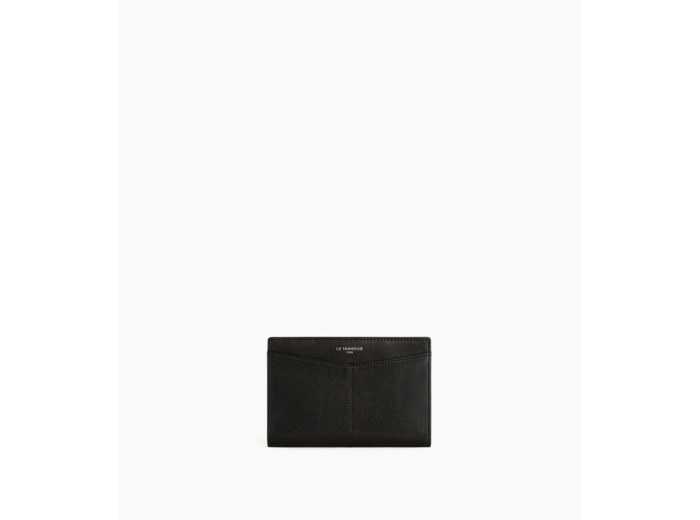 Porte passeport Charlotte en cuir lisse