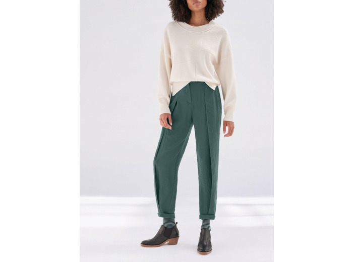 Pantalon carotte scarabee