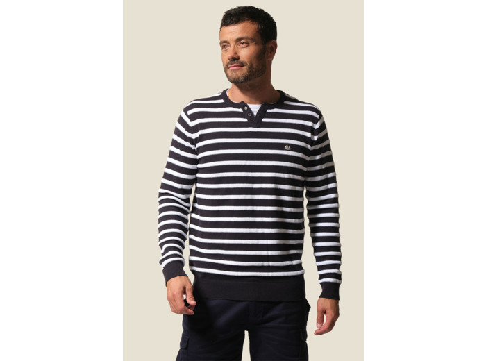 Pull homme coupe droite Garcia