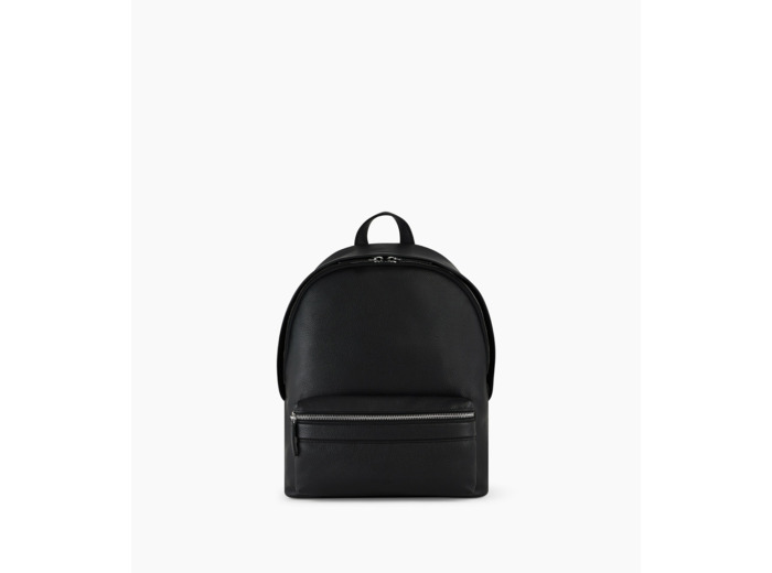 Petit sac à dos Charles en cuir grainé