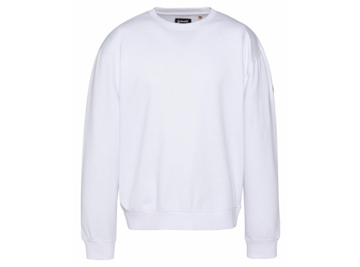 Sweat col rond badge SWBADGE SCHOTT