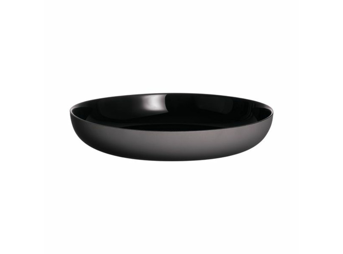Assiette 21cm noir lava stone Vicky