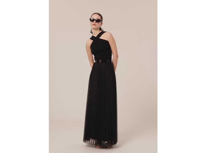 Jupe Juliette Noir en Polyester