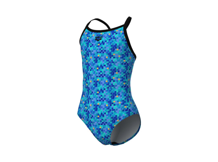 Maillot de bain arena Performance Pooltiles Light Drop Back pour filles