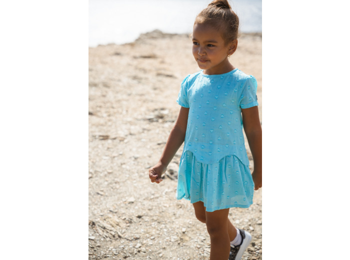 Robe fille manches courtes Celenia