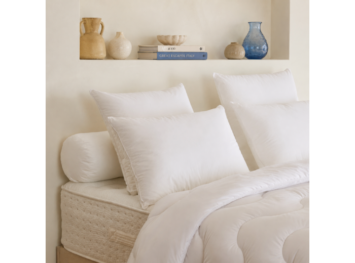 Oreiller Naturel 80% Duvet de canard - Moelleux