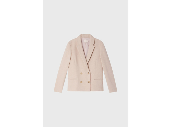 Blazer croisé écru - MAGALIE