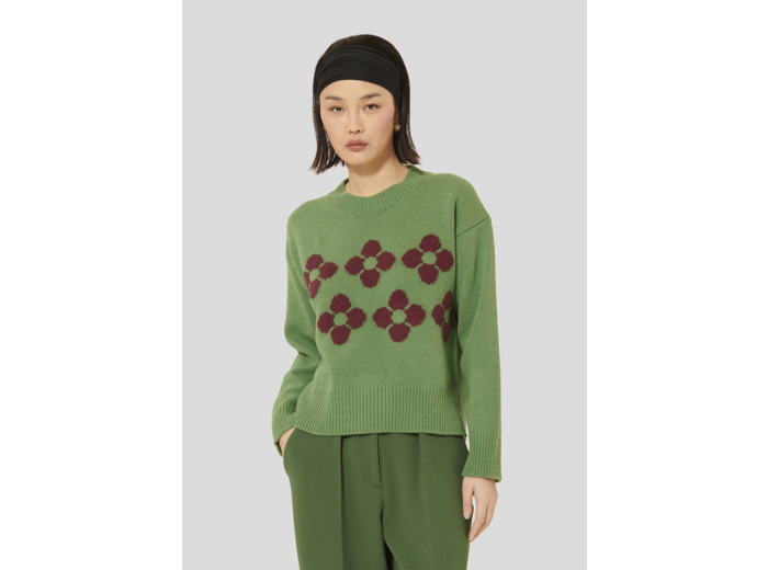 Pull Phelycia Cactus en Laine