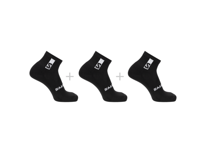 Socks Everyday Ankle 3-Pack Black