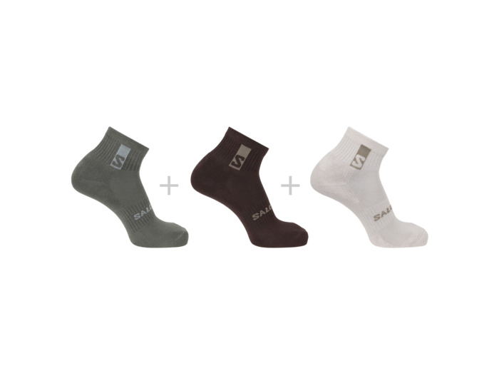 Everyday Ankle 3-Pack Silver Cloud Sedona Sage French Roa