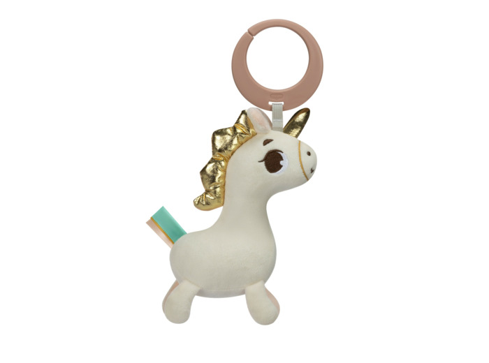 Jouet à accrocher à la poussette Rose