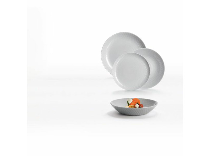 Service 18 pièces granit Pampille