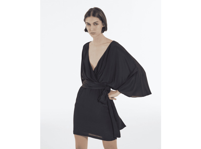Robe Kimono Courte black