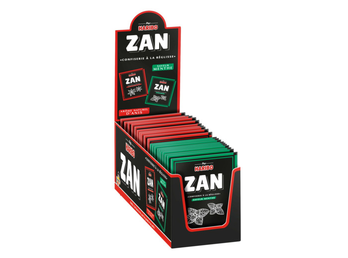 Présentoir Pain Zan Anis / Menthe 60 Petits Pains