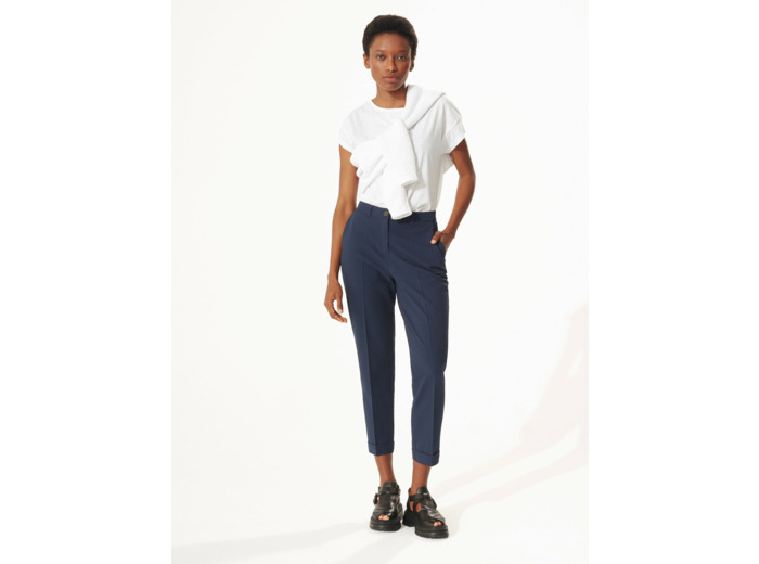 Pantalon droit navy