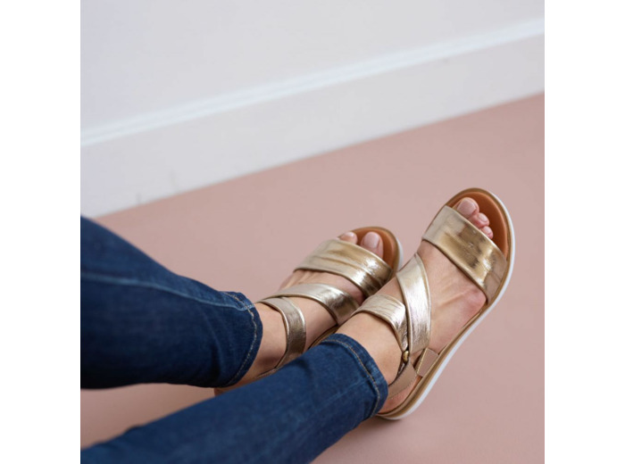 Sandales Femme Bayonne Champagne