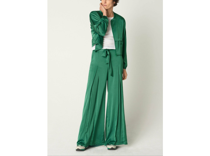 Pantalon garance emeraude