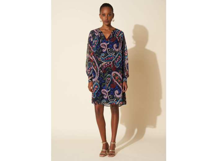 Robe courte imprimée