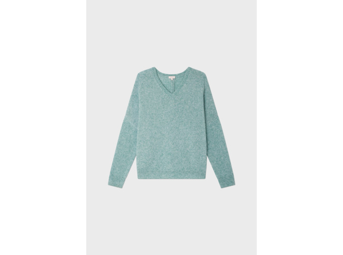 Pull V oversize chiné - JOURNA