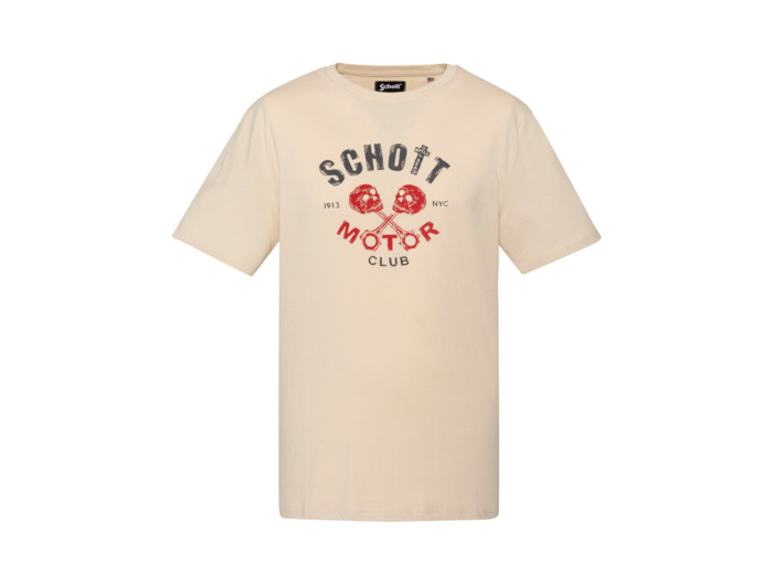 T-shirt imprimé Schott Motor Club