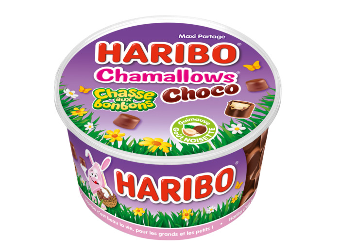 Chamallows choco goût noisettes 500g