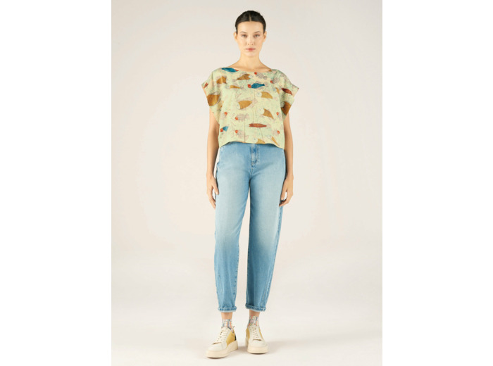 Blouse au clair de l eau