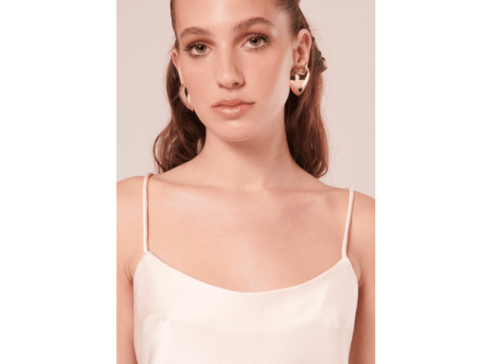 Top Tess Ecru en Polyester