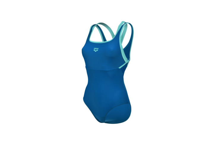 Maillot de bain arena Feel Solid Hi-Power Back pour femmes