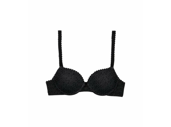 Soutien-gorge à coques noir DIM TOUCH Girl