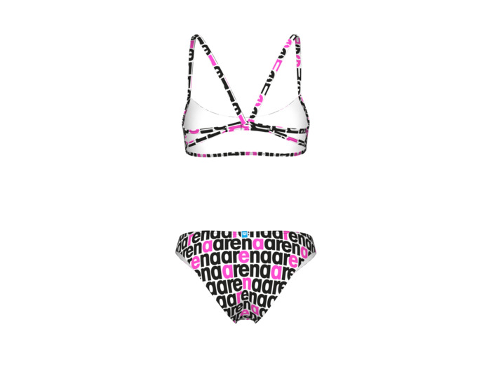 Maillot de bain 2 pièces bandeau arena Logotype pour femmes