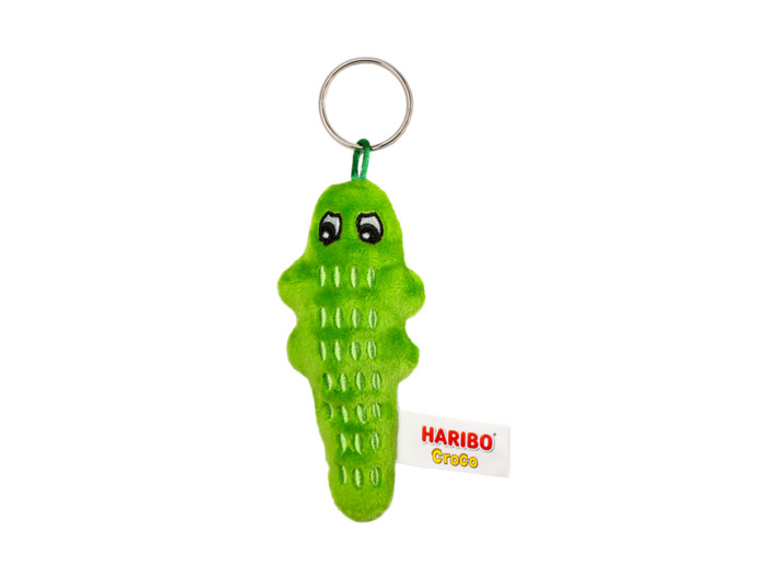 Porte clé peluche Croco vert