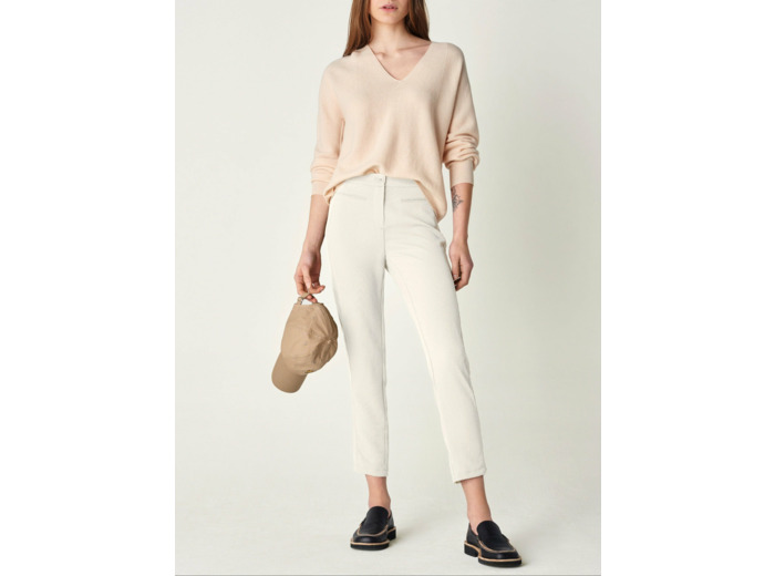 Pantalon uma creme