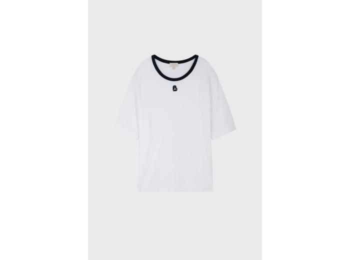 T-shirt à logo contrasté - MAHALIA