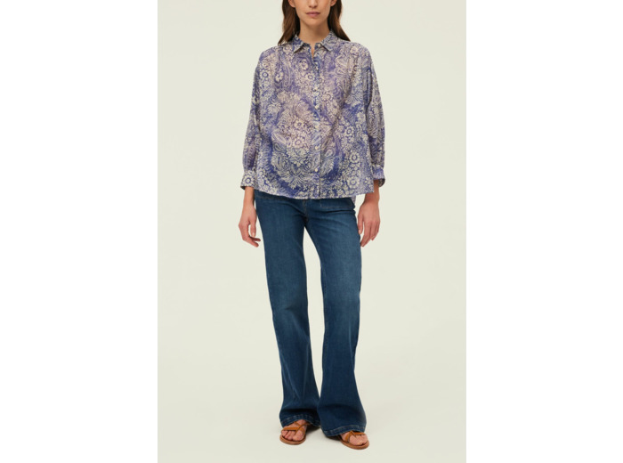 Chemise bandana en coton - ARMINDA