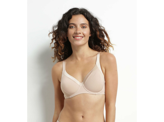 Soutien-gorge emboitant avec armatures new skin Generous Invisible Dim