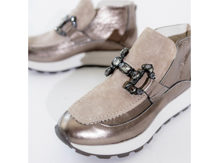 Basket Femme Rosa Taupe