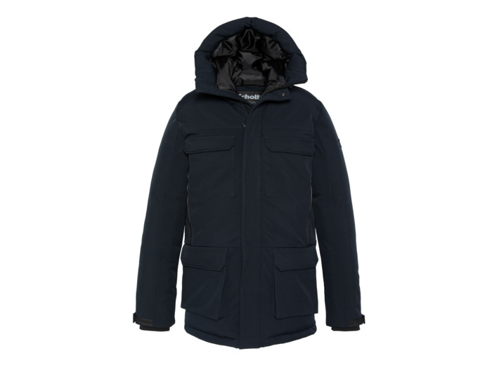 Parka à capuche multipoches