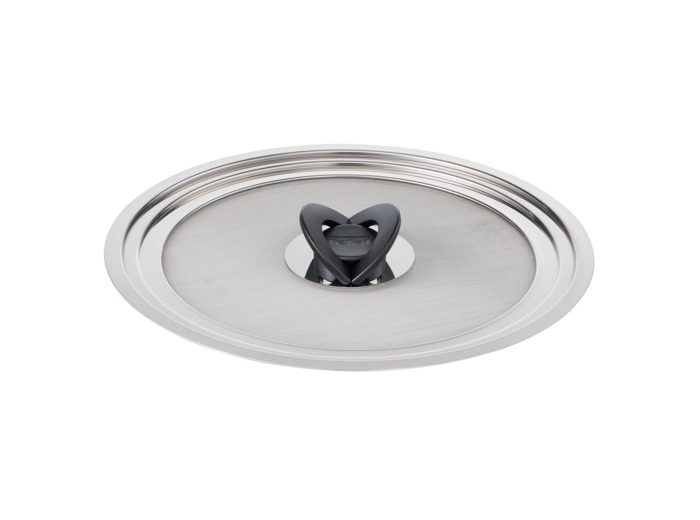 INGENIO couvercle anti-projection inox 24-30cm