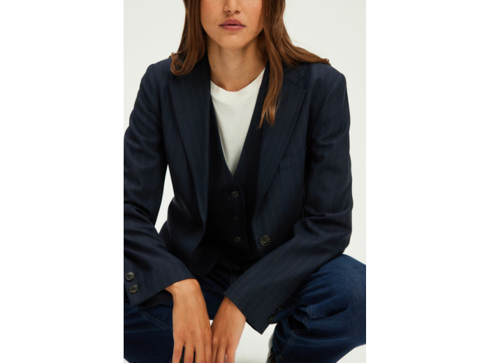 Blazer à fines rayures - MAENDRA