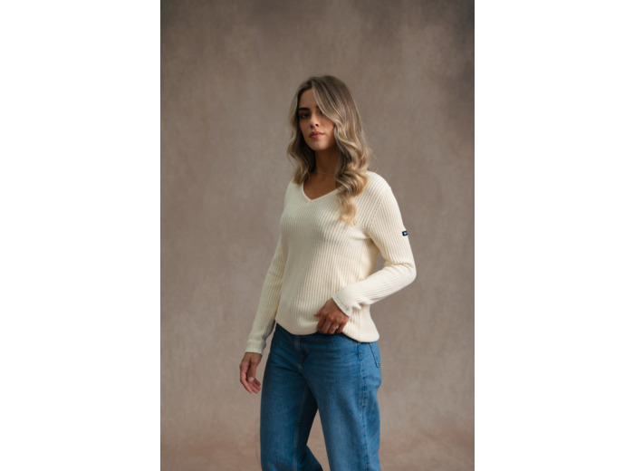 Pull femme en maille Pivoine