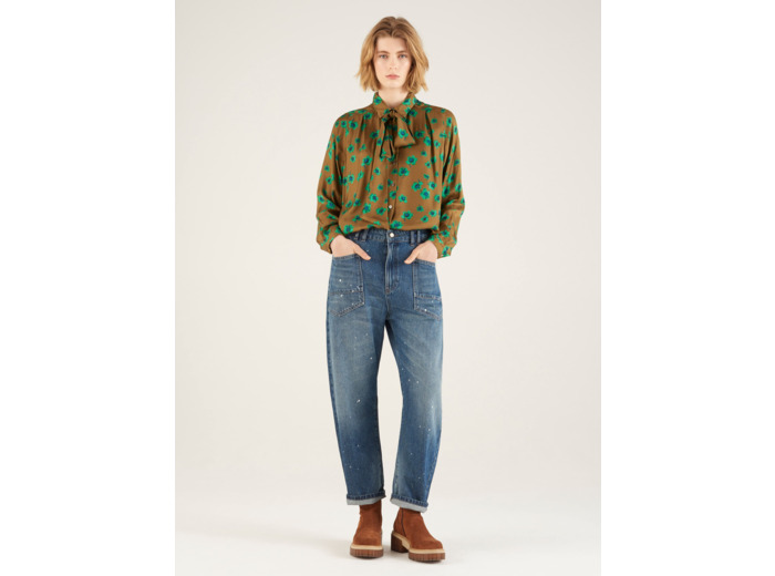 Chemise demoiselle verte